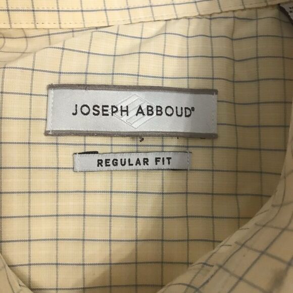 Yellow checkered dress top - Picture 4 of 5